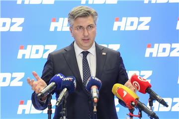 Izjava Andreja Plenkovića nakon sastanka Predsjedništva HDZ-a