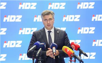 Izjava Andreja Plenkovića nakon sastanka Predsjedništva HDZ-a