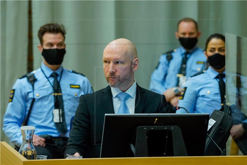 Breivik jednako opasan kao i prije 10 godina - psihijatrica