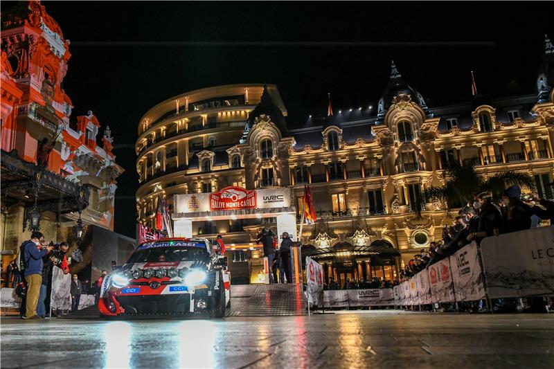 MONACO MOTOR RALLY Rally Monte Carlo 2022