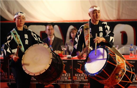 Japanese drumming sensation Kodō to perform in Zagreb on 6 February