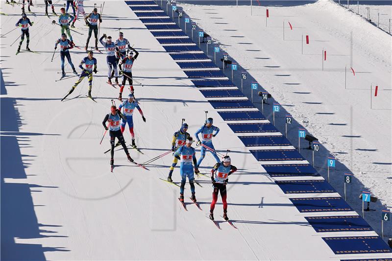 ITALY BIATHLON WORLD CUP