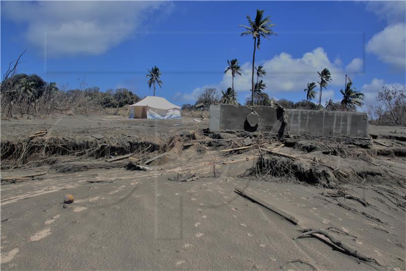 TONGA VOLCANO TSUNAMI AFTERMATH