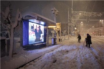 GREECE WEATHER SNOW