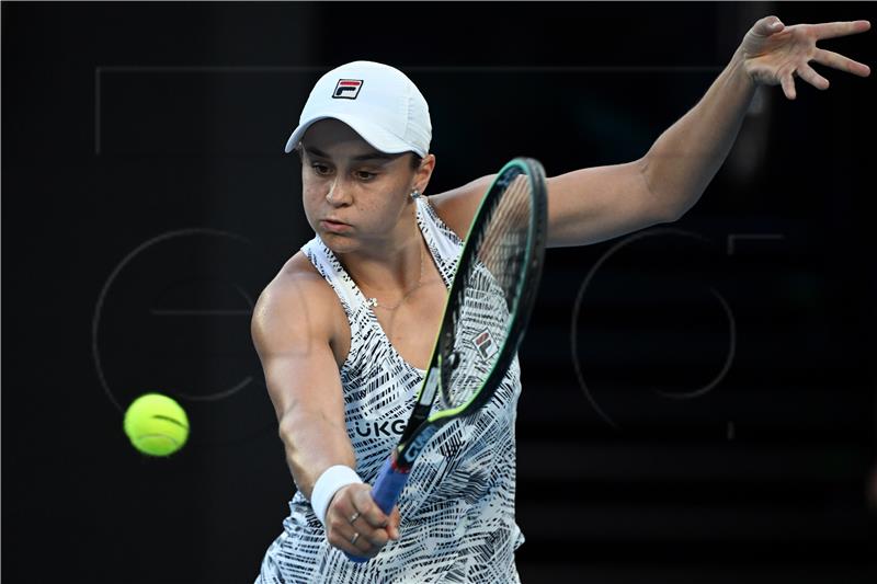 Australian Open: Barty uvjerljivo do polufinala