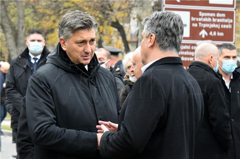 Plenković se ispričao Ukrajini zbog Milanovićeve izjave da je korumpirana