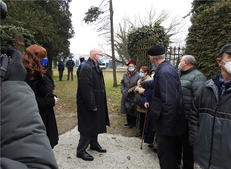 Izraelski veleposlanik na Židovskom groblju u Varaždinu