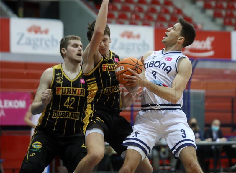  Utakmica četvrtfinala Kupa Krešimira Ćosića: KK Cibona -  KK Dubrava Furnir