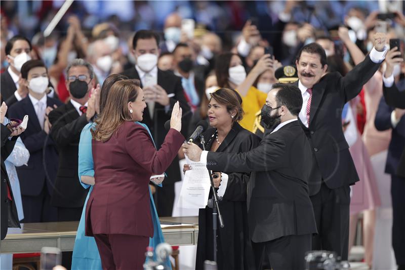 HONDURAS XIOMARA CASTRO INVESTITURE