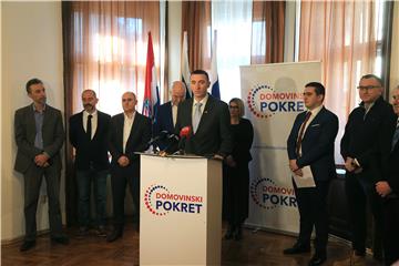 Konferencija za medije Domovinskog pokreta