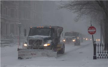 USA WINTER STORM BOSTON