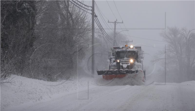 USA WINTER STORM MASSACHUSETTS