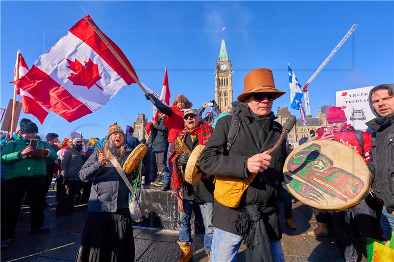 CANADA PANDEMIC CORONAVIRUS COVID19 PROTEST