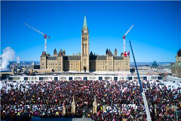 epaselect CANADA PANDEMIC CORONAVIRUS COVID19 PROTEST