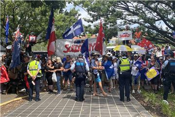 AUSTRALIA PROTEST COVID 19 VACCINATION