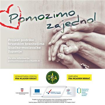 Humanitarna udruga fra Mladen Hrkać u projektu "Pomozimo zajedno"