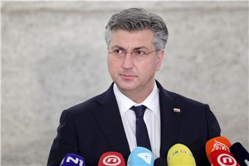 Andrej Plenković tijekom sjednice Odbora za unutarnju politiku