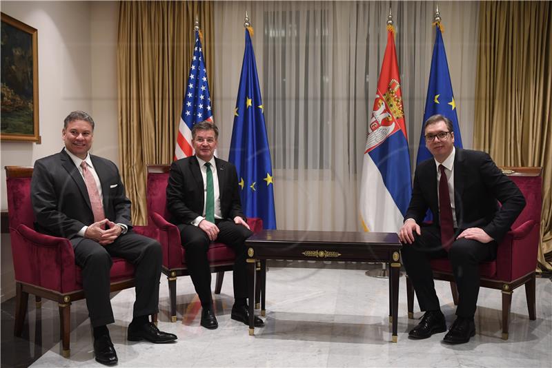 SERBIA KOSOVO EU USA DIPLOMACY