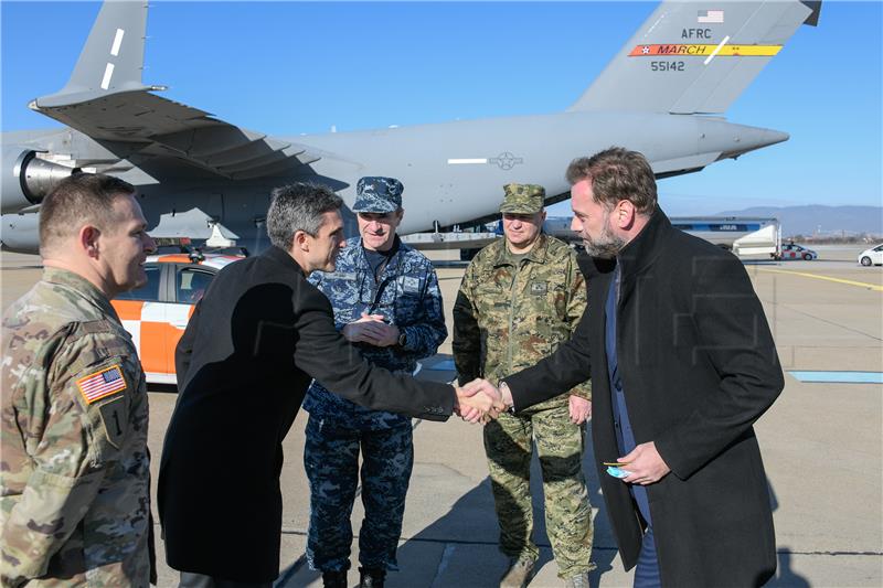 Banožić nazočio dolasku dva helikoptera UH-60M Black Hawk