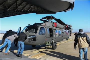 Banožić nazočio dolasku dva helikoptera UH-60M Black Hawk