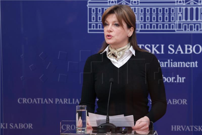 Konferencija za medije Karoline Vidović Krišto