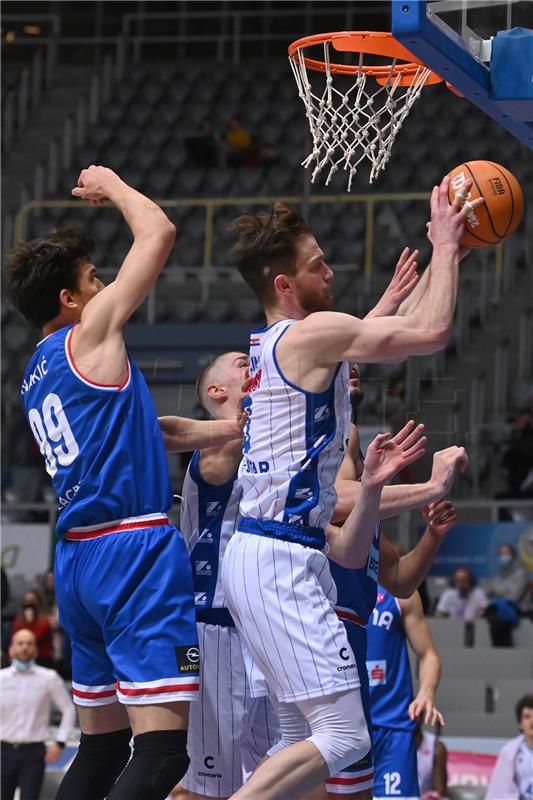 Utakmica Premijer lige Zadar - Cibona