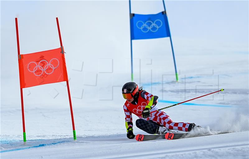 ZOI: Zrinka Ljutić u olimpijskom veleslalomu