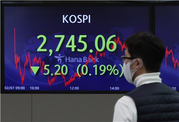 SOUTH KOREA MARKETS KOSPI