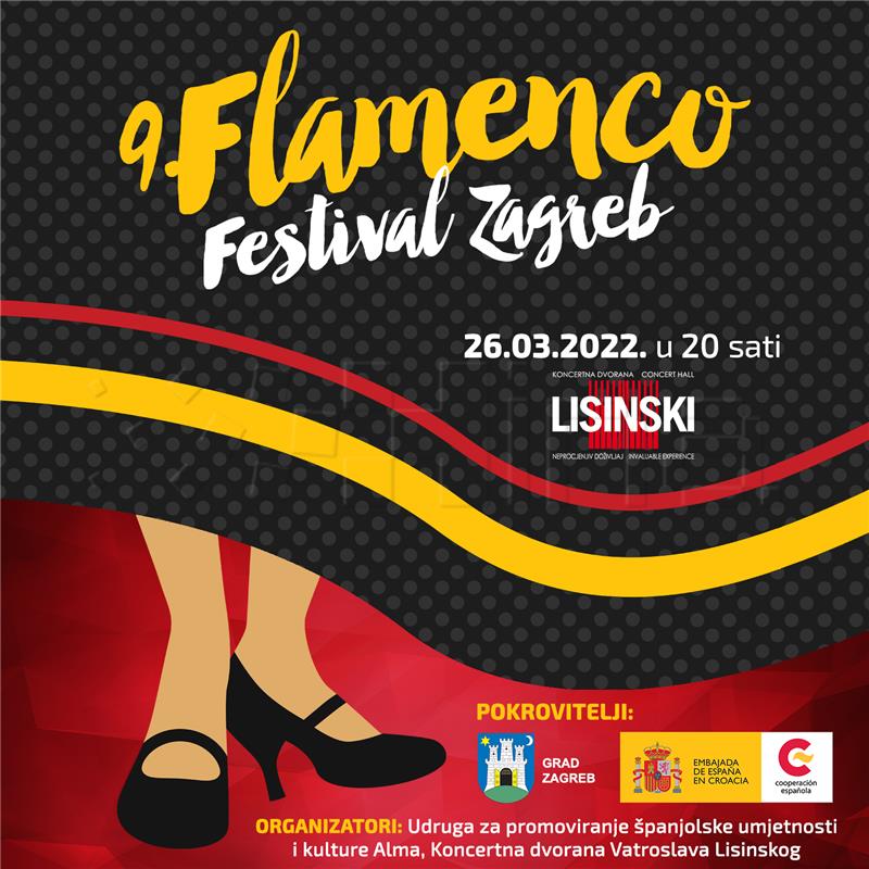 9. Flamenco festival Zagreb 26. ožujka u Lisinskom