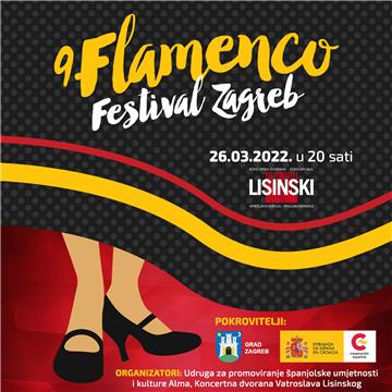 9. Flamenco festival Zagreb 26. ožujka u Lisinskom