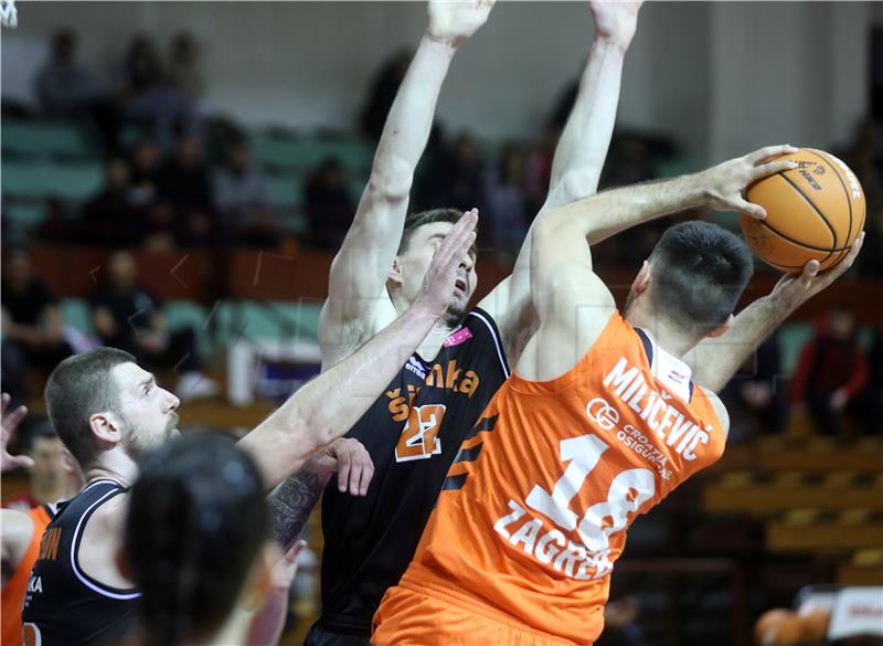 Utakmica prvenstva Hrvatske za košarkaše: Cedevita Junior - Šibenik