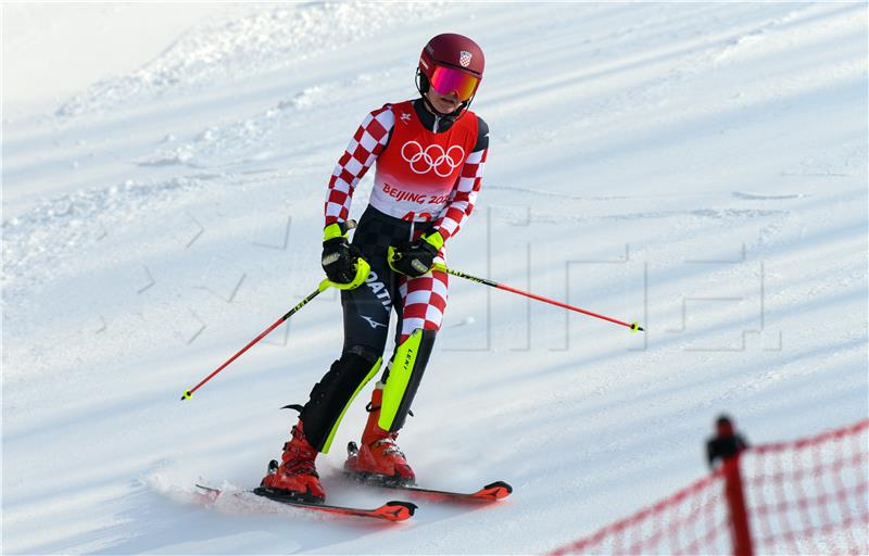 ZOI - Andrea Komšić odustala u prvoj vožnji slaloma