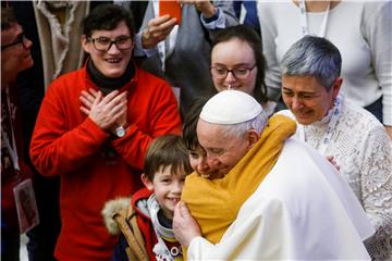 VATICAN POPE AUDIENCE