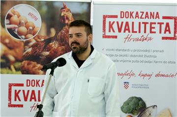 Obilježavanje prvih konzumnih jaja oznakom „Dokazana kvaliteta – Hrvatska“