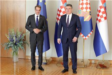 Predsjednik Milanović primio grčkog premijera