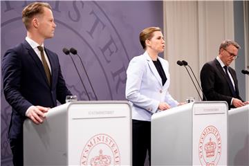 DENMARK POLITICS USA COOPERATION PRESSER