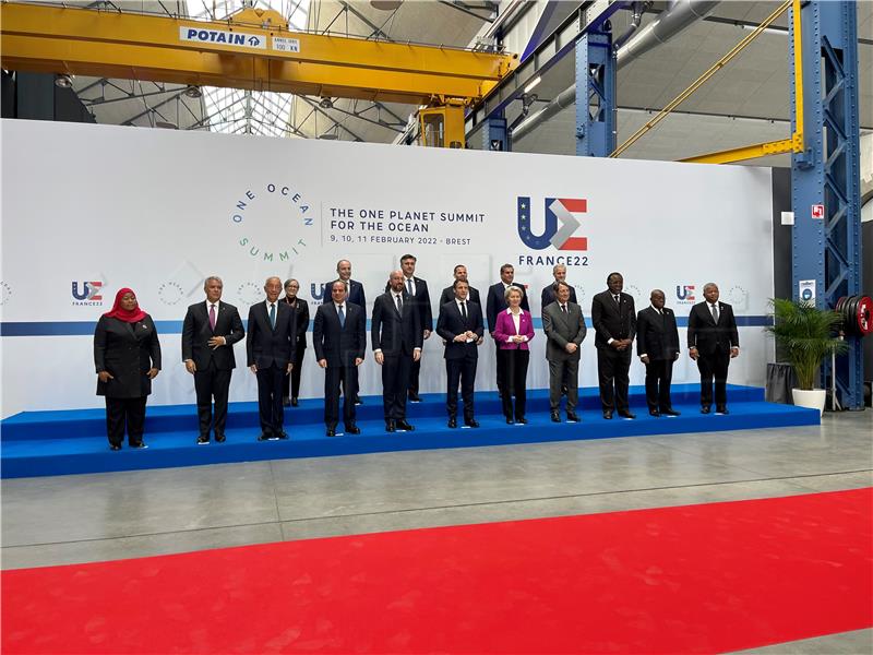 Brest: Plenković na sastanku na vrhu "The One Planet Summit for the Ocean"