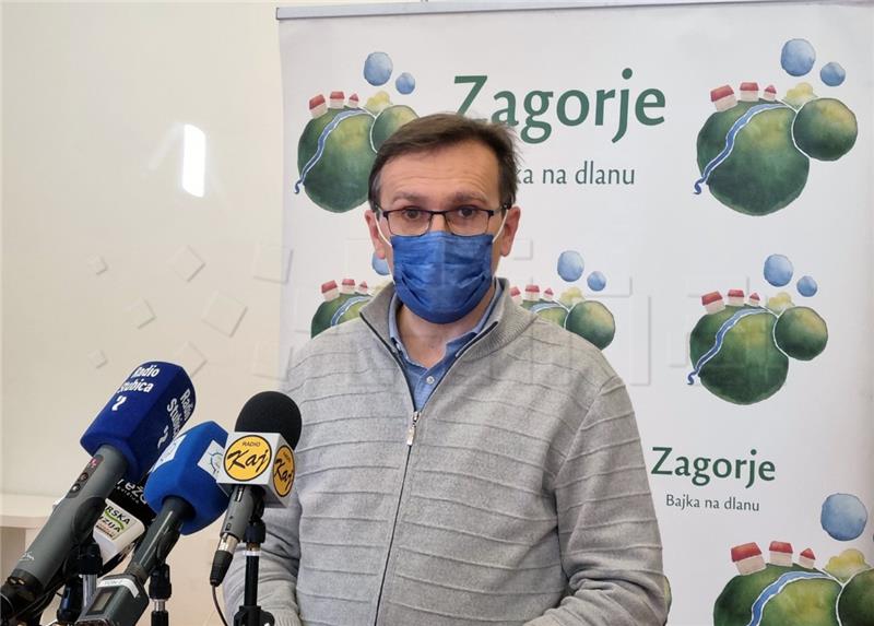 U Krapinsko-zagorskoj županiji manje novooboljelih, više hospitaliziranih 