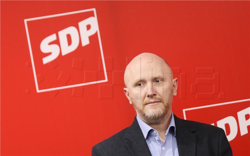 Konferencija za medije zagrebačkog SDP-a