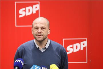 Konferencija za medije zagrebačkog SDP-a