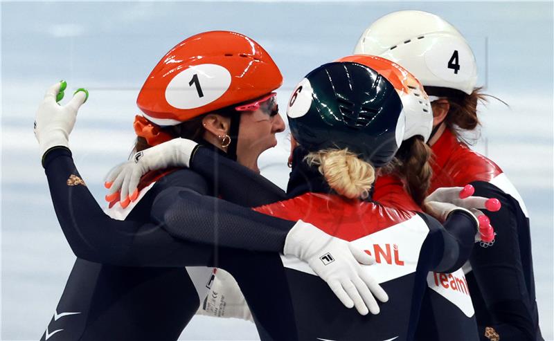 ZOI Peking: Nizozemkama zlato u štafeti na 3.000 m