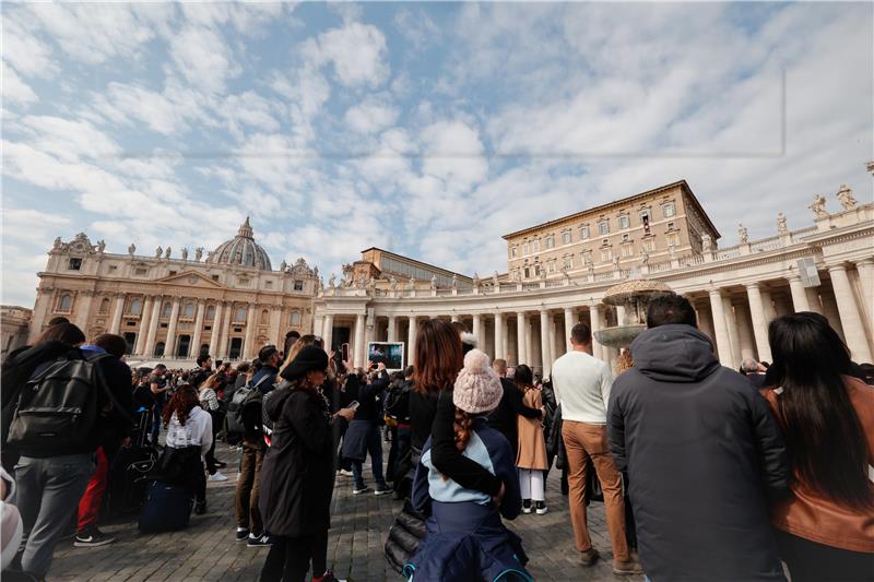 VATICAN POPE FRANCIS ANGELUS PRAYER