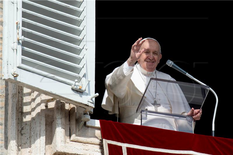 VATICAN POPE FRANCIS ANGELUS PRAYER