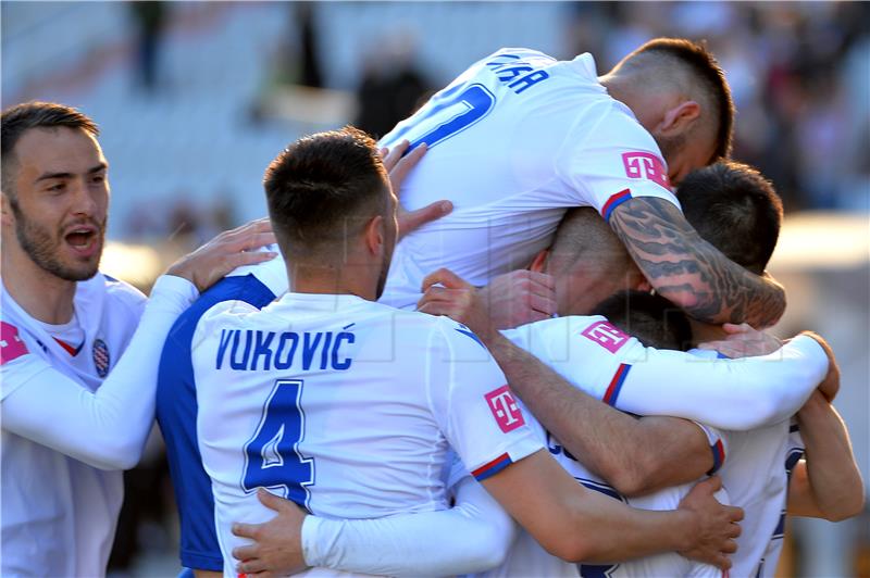 Utakmica Prve HNL Hajduk - Slaven Belupo