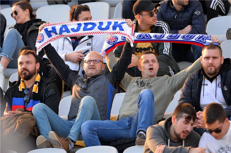 Utakmica Prve HNL Hajduk - Slaven Belupo