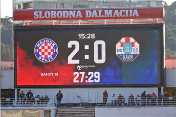 Utakmica Prve HNL Hajduk - Slaven Belupo