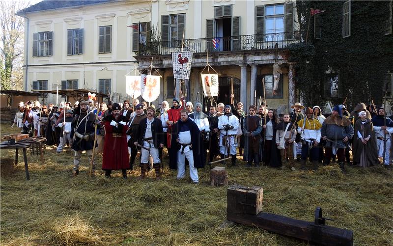 Kod dvorca Stubički Golubovec uprizoren Napad na Tahyjev grad