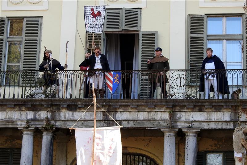 Kod dvorca Stubički Golubovec uprizoren Napad na Tahyjev grad