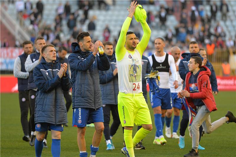 Utakmica Prve HNL Hajduk - Slaven Belupo