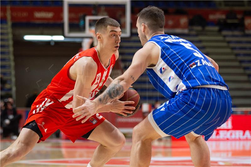 Beograd: Utakmica regionalne košarkaške ABA lige Crvena zvezda - Zadar